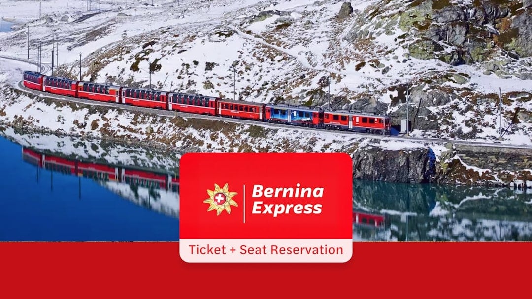 Bernina Express Train Tickets with Reserved Seats, Chur