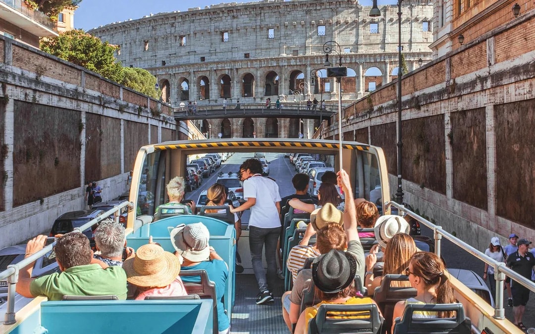 Big Bus: Rome Hop-on Hop-off Bus Tour with Hop-on Hop-off River Cruise Image 2