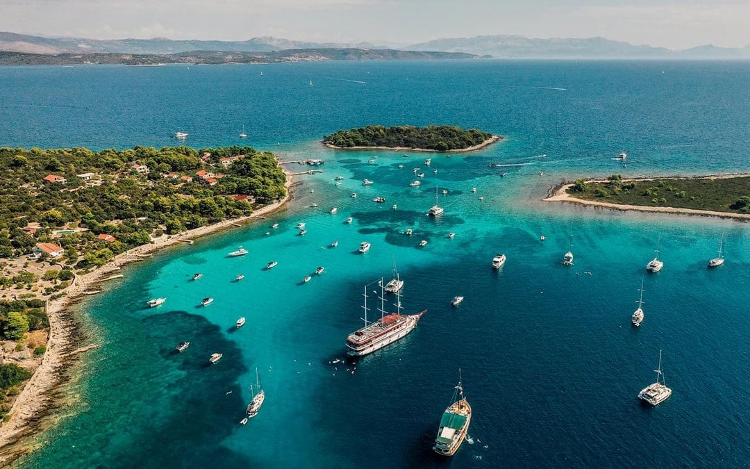 Blue Lagoon, Crystal Lagoon, and Seacaves Catamaran Tour