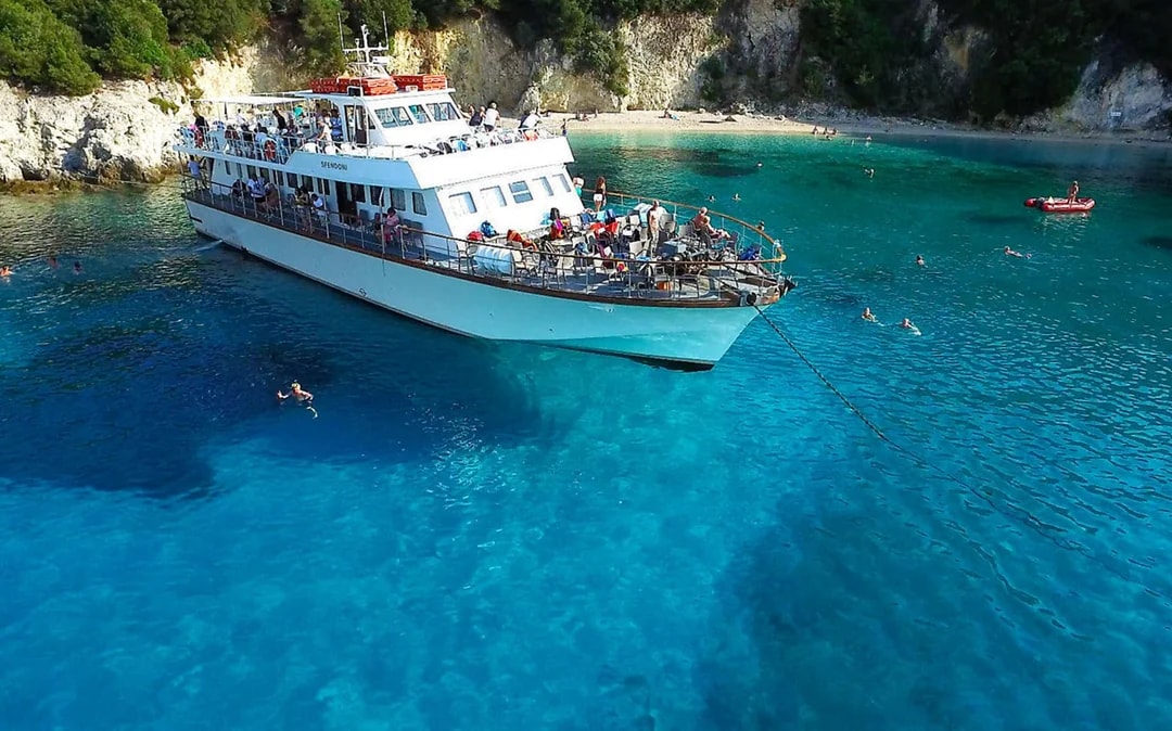 Blue Lagoon & Sivota Cruise From Corfu Image 1