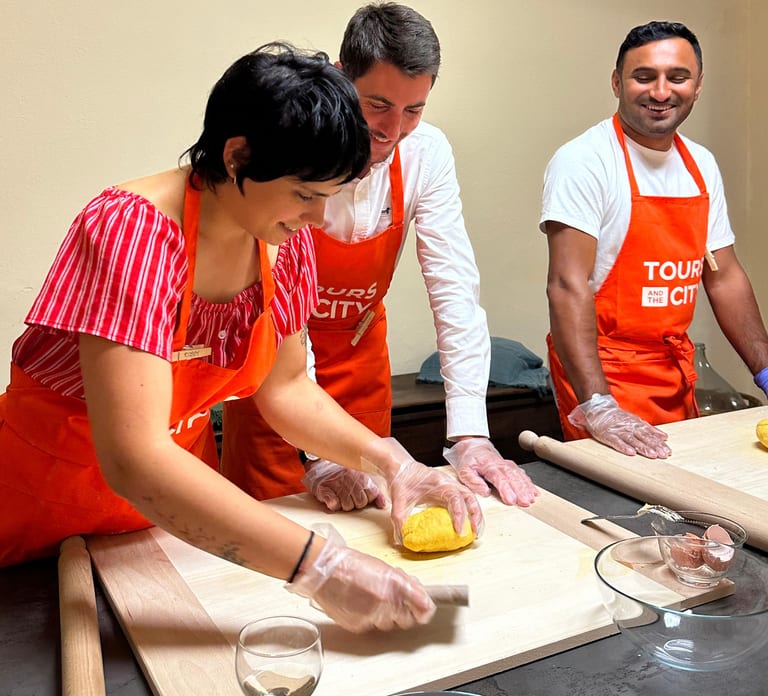 Bologna: Pasta Cooking Class, Ragu, Spritz, Wine & Gelato
