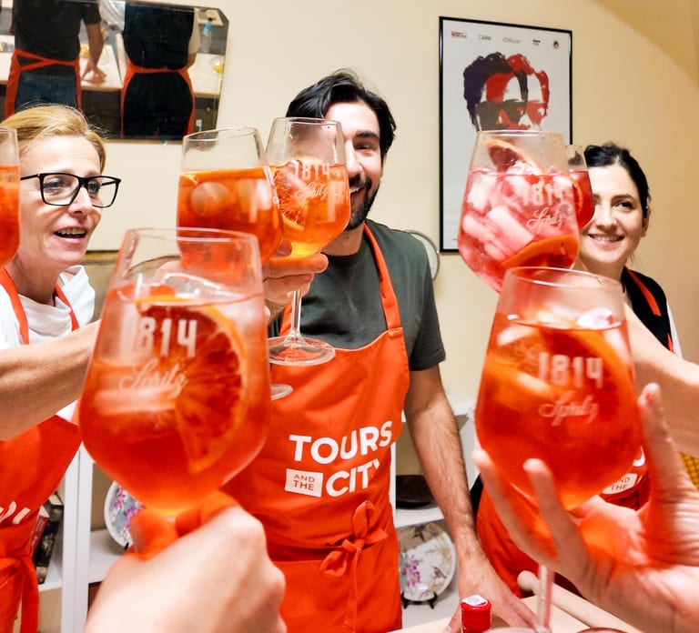 Bologna: Pasta Cooking Class, Ragu, Spritz, Wine & Gelato