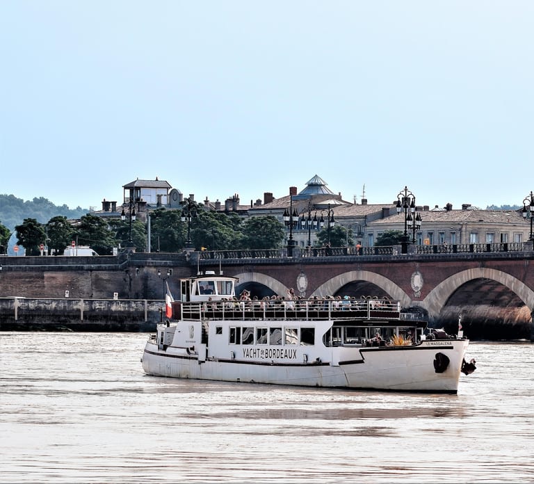 Bordeaux: Evening Apéritif Cruise on the River Garonne