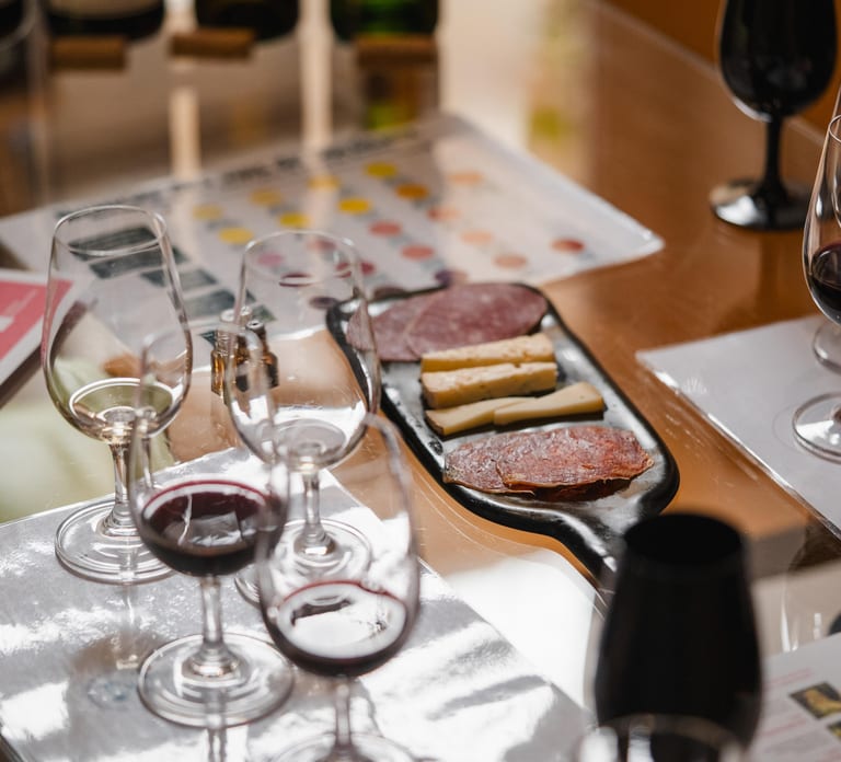 Guided Bordeaux Wine Tasting Class with 6 Wines and pairings