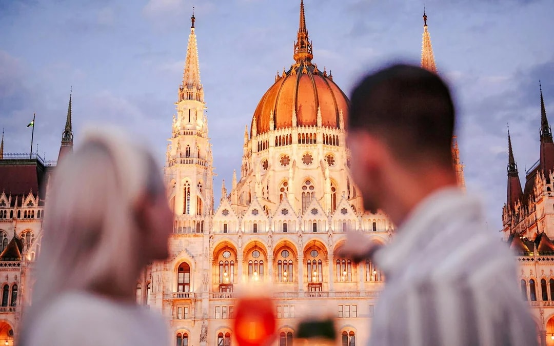 Budapest Danube River Night Lotus Cruise with Unlimited Aperol & Prosecco Image 6