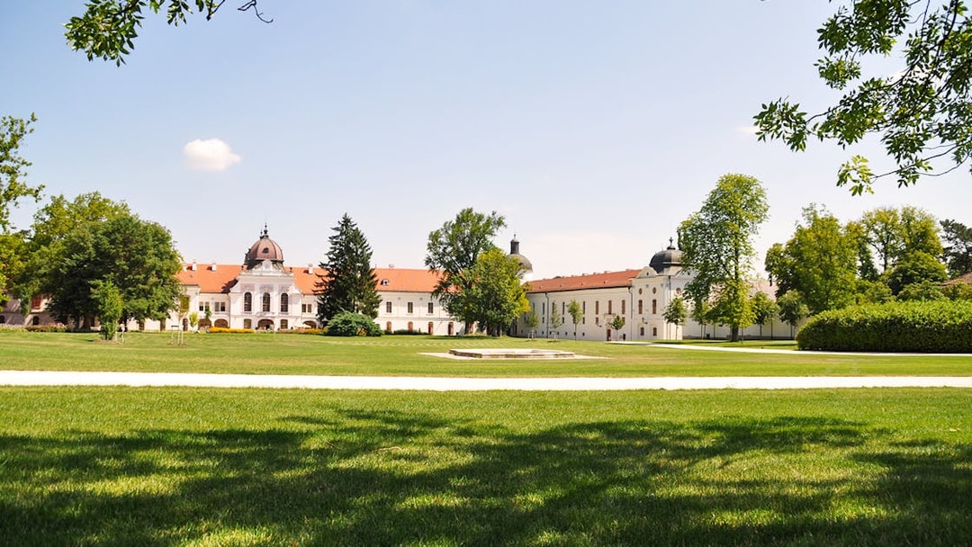 Gödöllő Palace with gardens on Budapest's Royal Sisi tour.