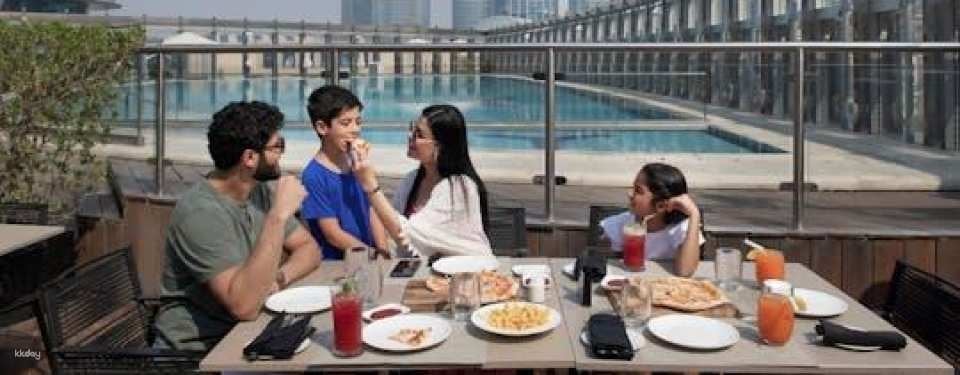 Burj Khalifa tickets and 3-course meal at Rooftop (607661)