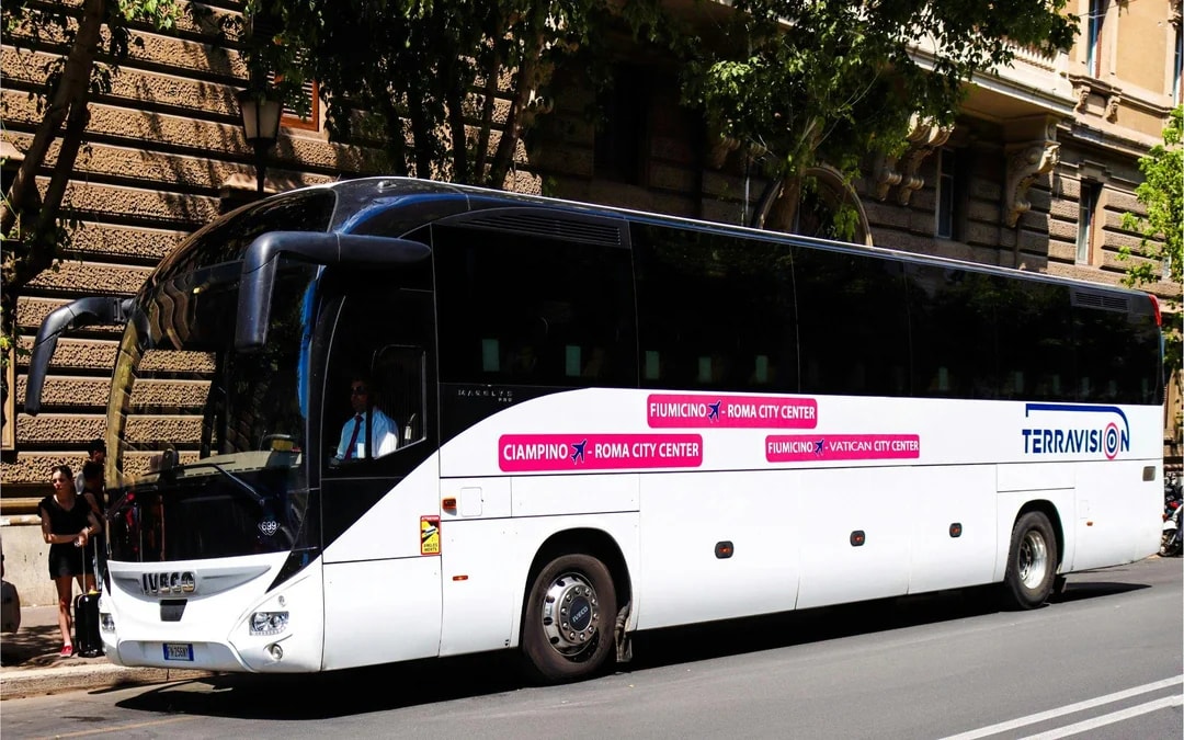 Bus Transfers: Terravision One-way Transfers Between Vatican City & Fiumicino Airport Image 9