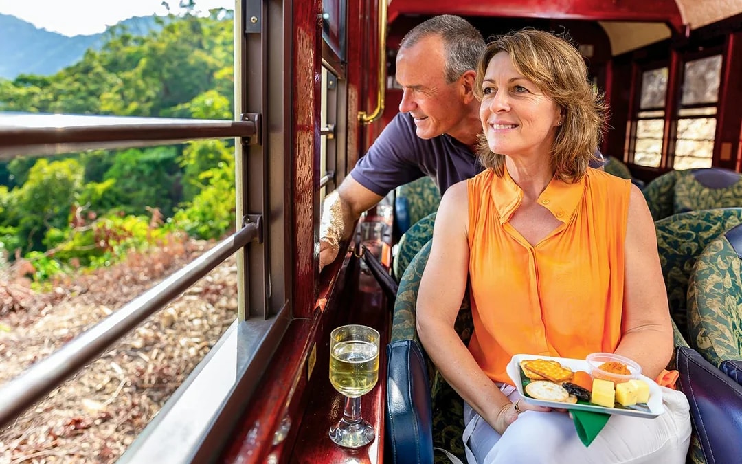 From Cairns: Scenic Train with Gold Class & Skyrail Kuranda Tour with Transfers Image 8