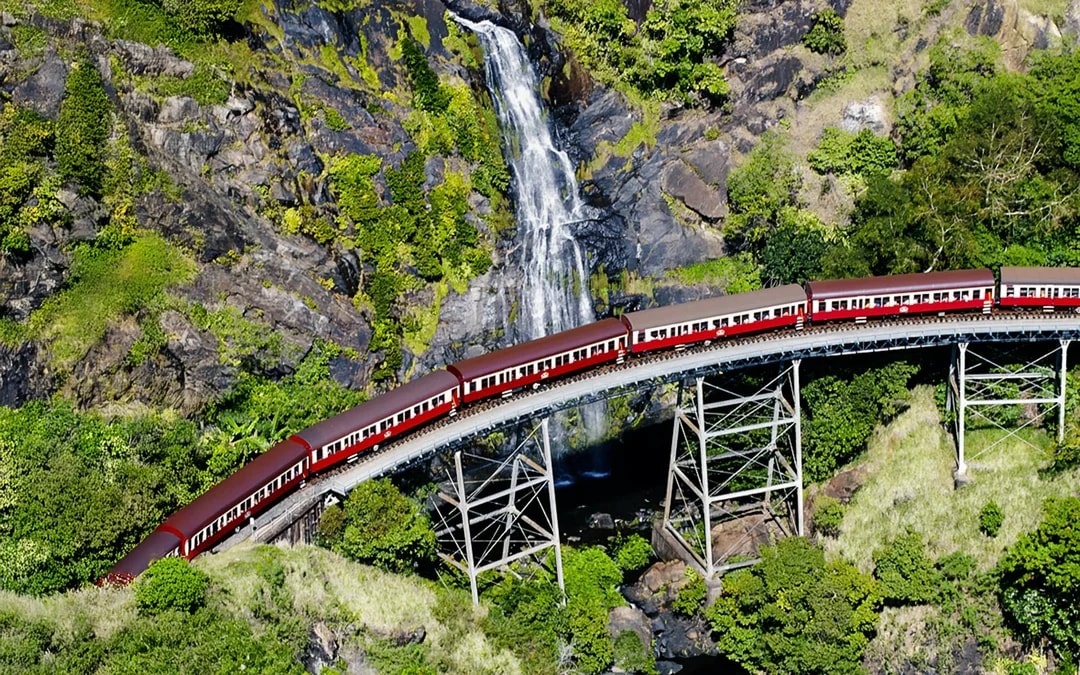 From Cairns: Scenic Train & Skyrail Kuranda Tour with Transfers Image 1