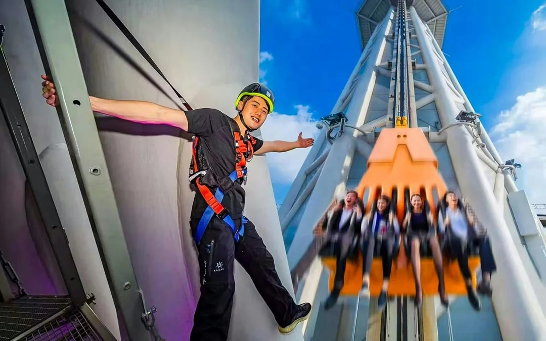 Canton Tower Rope Course & Open-Air Skywalk Tickets Image 3