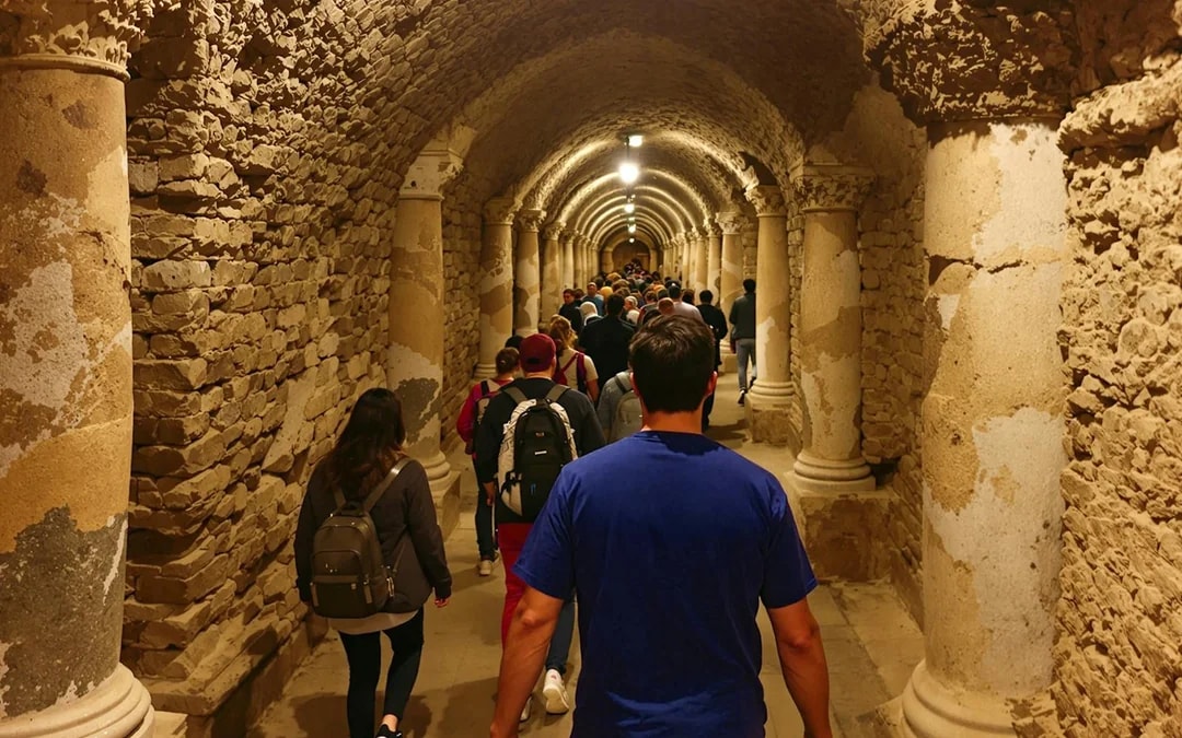 Capuchin Crypt & Roman Catacombs Guided Tour & Transfers Image 6