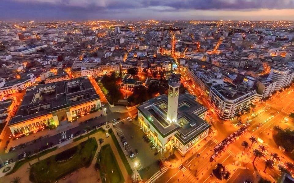 Casablanca City & Hassan II Mosque Night Tour with Traditional Moroccan Dinner Image 6