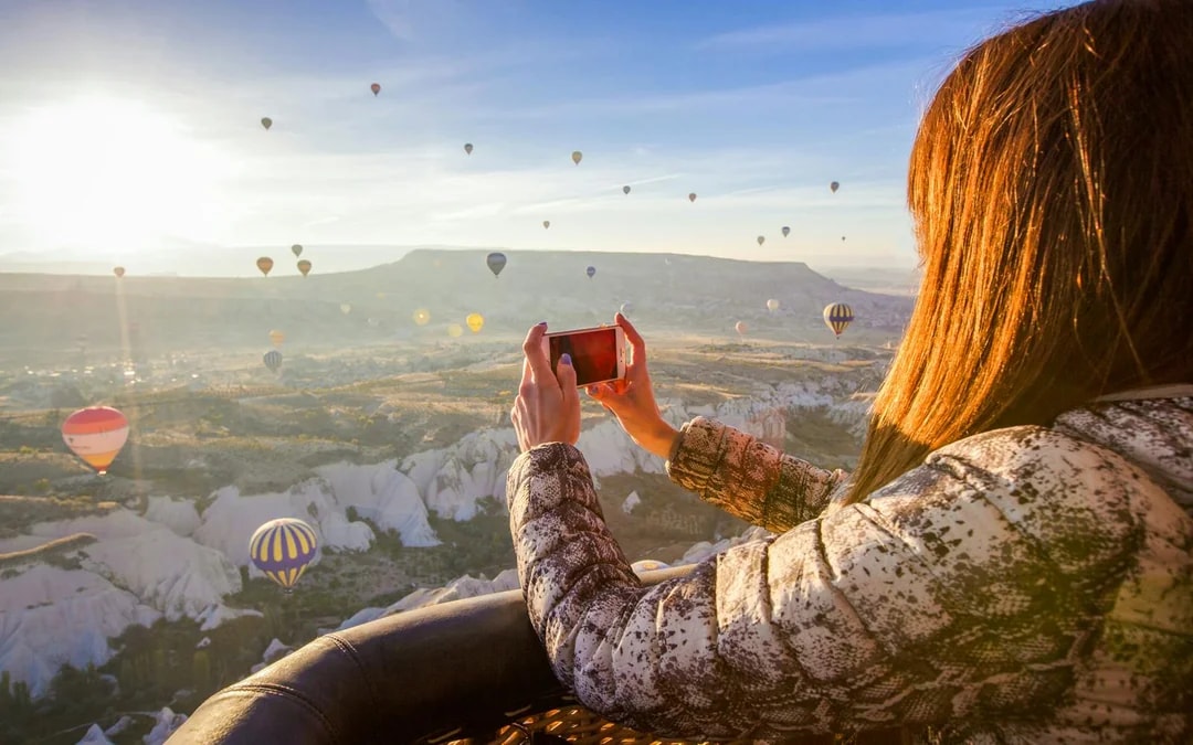 Cat Valley Sunrise Hot Air Balloon Tour with Breakfast & Transfers Image 7