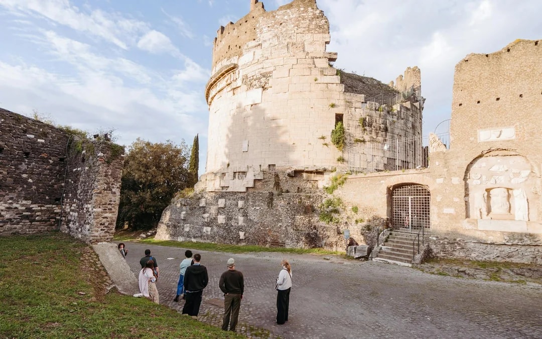 Catacombs of St. Sebastian Guided Tour with Aqueducts & Appian Way Image 2