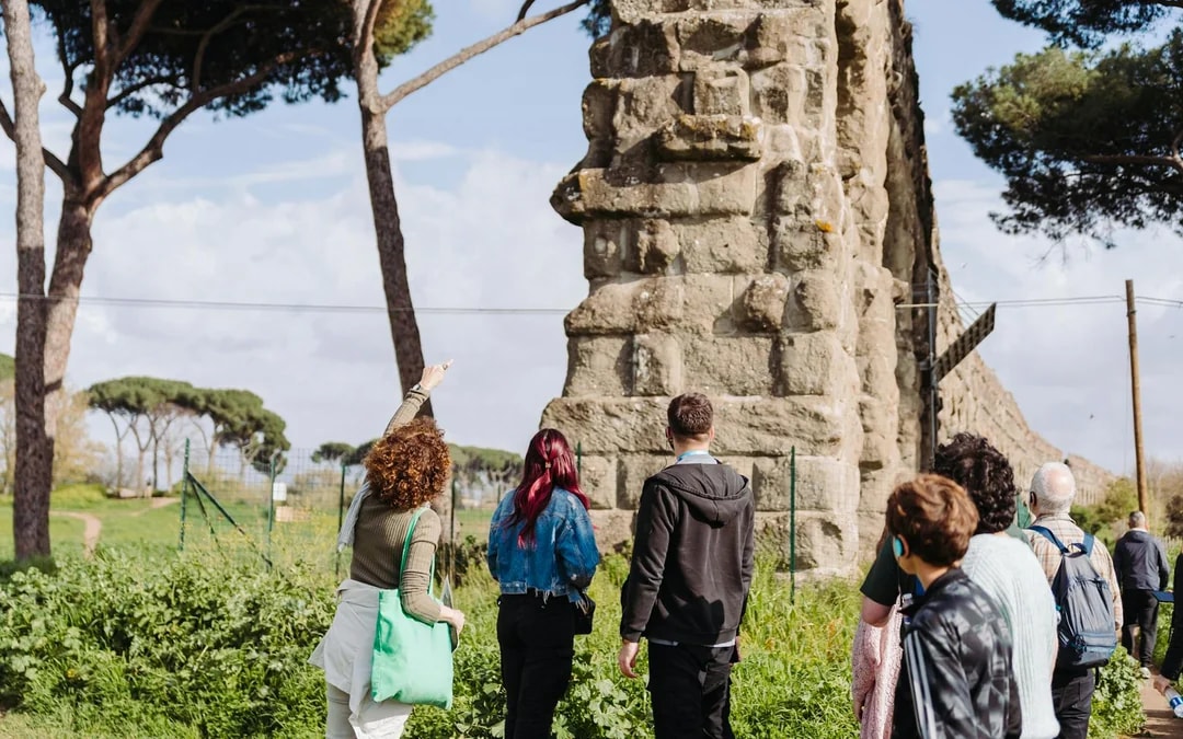 Catacombs of St. Sebastian Guided Tour with Aqueducts & Appian Way Image 9