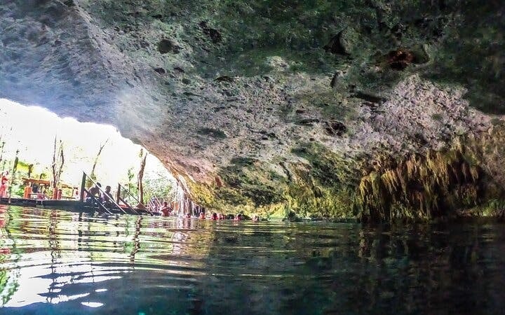 Cenote Cave Swim and Akumal Sea Turtle Snorkeling Small-Group Tour with Aquatic Guide Image 9