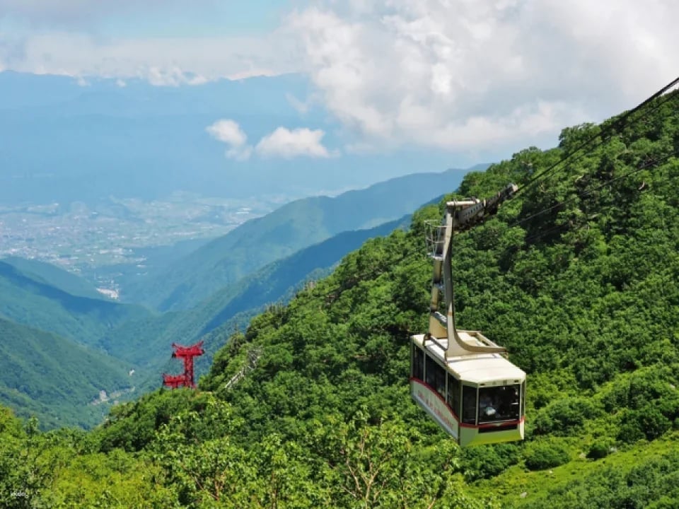 Central Alps Komagatake Ropeway Boarding Ticket - Official Retailer - Japan