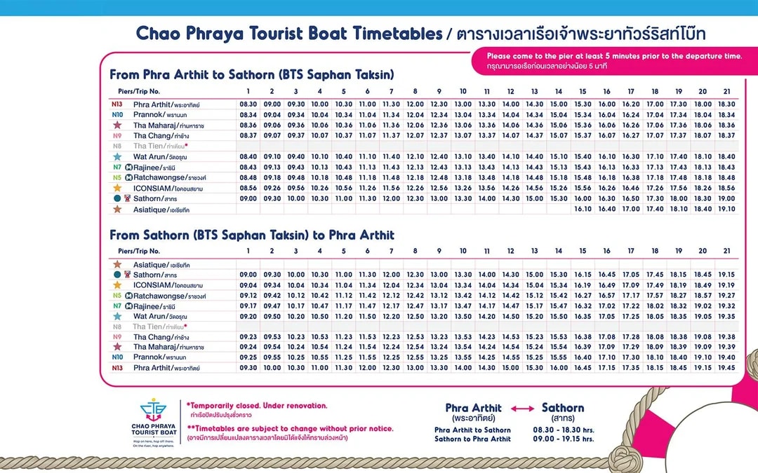 Chao Phraya Tourist Boat: Bangkok 1-Day Hop-on-Hop-off Boat Tour Image 12