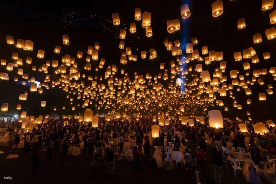 Chiang Mai Sky Lantern Festival 2026 at Royal Chiang Mai Golf Club | Thailand