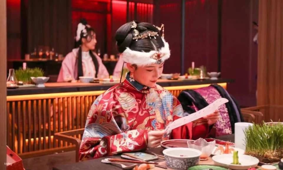 China | Beijing Palace Banquet (Traditional Chinese performance, imperial audio-visual feast, palace banquet, exquisite dishes)
