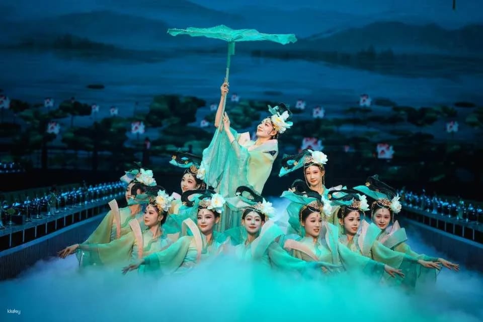 [China] Beijing Yuxiandu Imperial Cuisine Experience: Imperial Palace Dinner (Emperor's Luxurious Experience + Ancient Folk Dance Performance + Museum Visit)