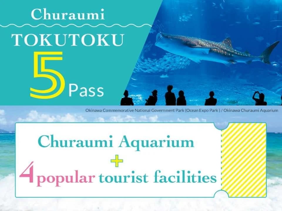 Okinawa - Churaumi Tokutoku 5 Pass / Okinawa Tokutoku 3 Pass - Instant Booking Confirmation
