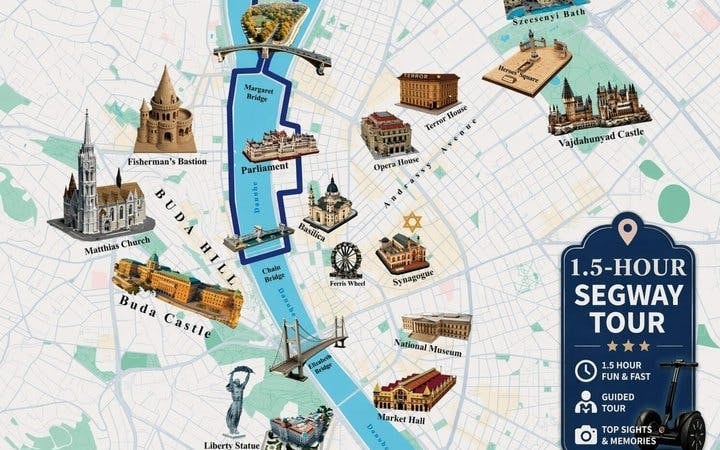 City Segway Tour Budapest Highlights️ (Buda + Pest) Image 8