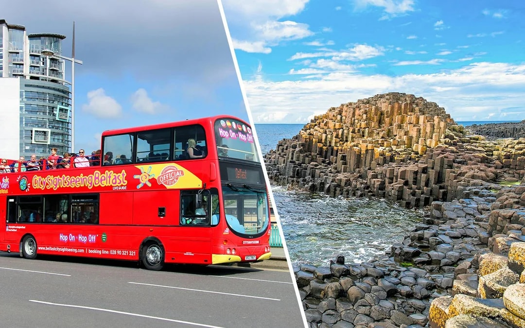 City Sightseeing: Belfast Hop-On Hop-Off Bus Tour with Game of Thrones & Giant’s Causeway Day Tour Image 1