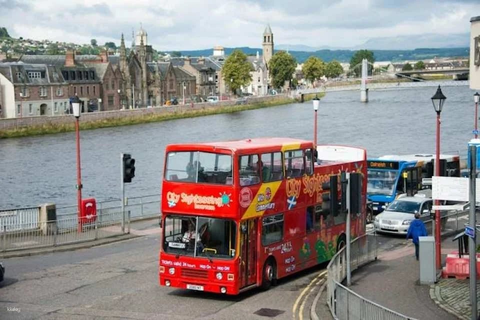 City Sightseeing hop-on hop-off bus tour of Inverness