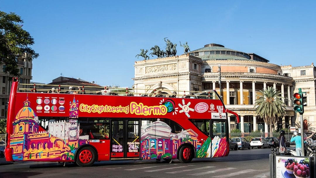 City Sightseeing: Palermo Hop-on Hop-off Bus Tour
