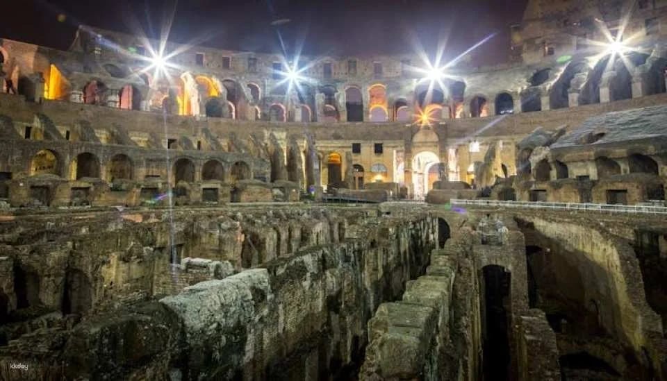 Colosseum evening tour with optional arena floor access
