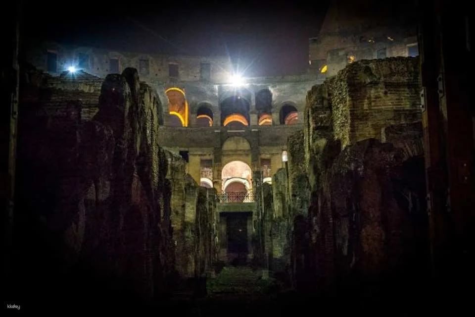 Colosseum evening tour with optional arena floor access