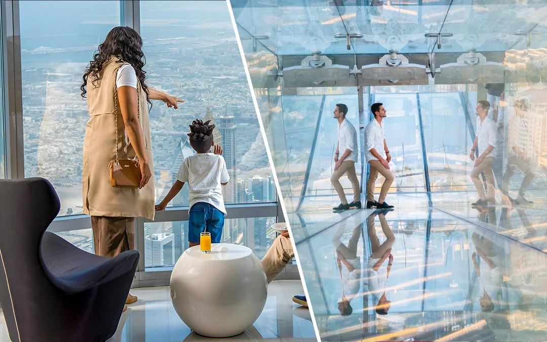 Combo: Burj Khalifa At The Top SKY (Level 148) + Sky Views Observatory Entry Tickets Image 1
