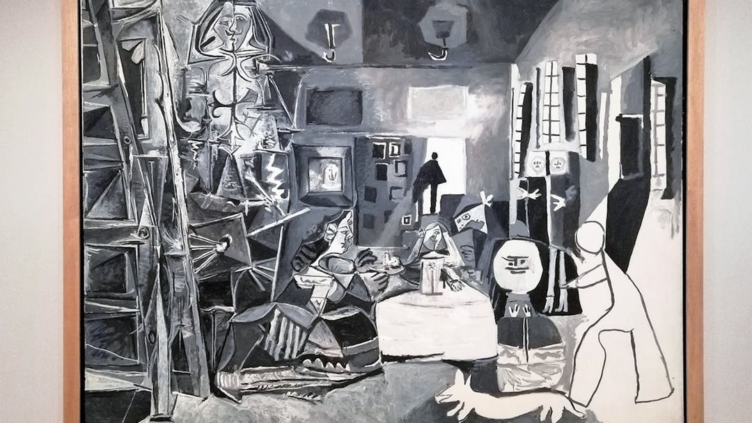 Picasso's interpretation of Las Meninas at the Picasso Museum Barcelona.