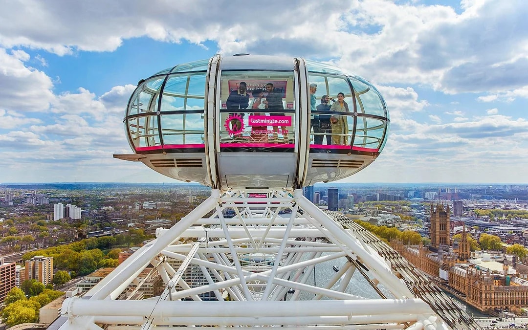 Combo: London Eye Tickets + Hop-on Hop-off Bus Tour + Thames River Cruise Image 1