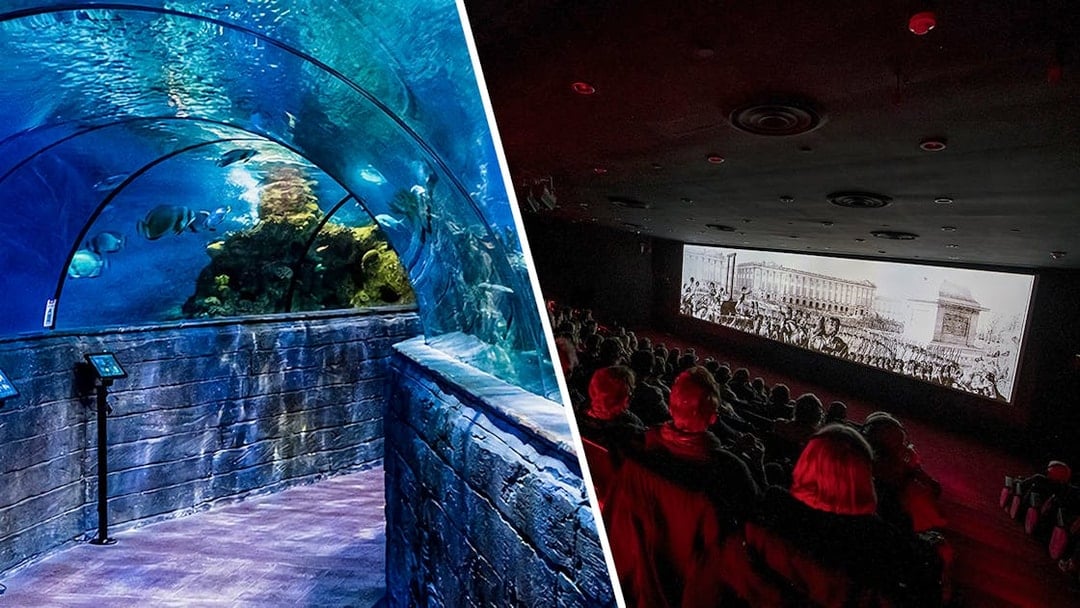 Combo Combo: Malta National Aquarium + The Malta Experience Tickets, Valletta