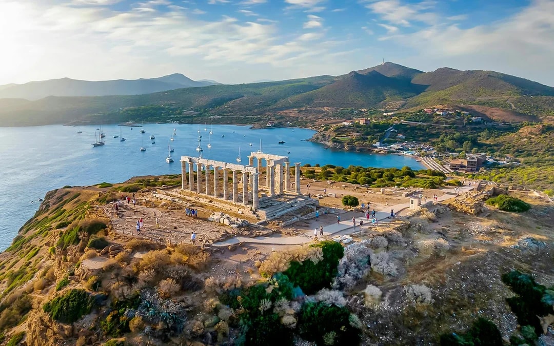 Combo: Temple of Poseidon Sunset Tour from Athens + 2-Day Athens Hop-On Hop-Off Bus Tour Image 2