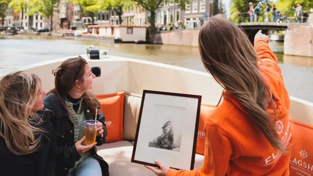 Combo: Rembrandt House Museum Tickets + 1-Hour Rembrandt Cruise, Amsterdam