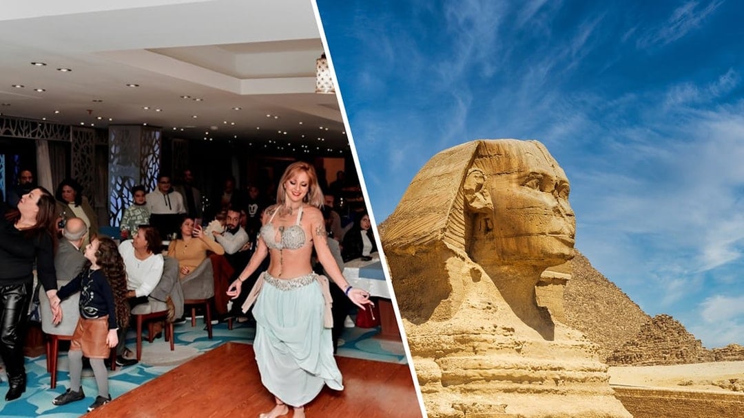 Combo Combo: River Nile Dinner Cruise + Guided Tour of the Giza Pyramids & Sphinx with Transfers, Cairo