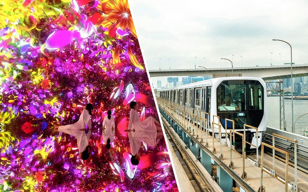 Combo: teamLab Planets TOKYO Tickets + Tokyo Subway Pass Image 1