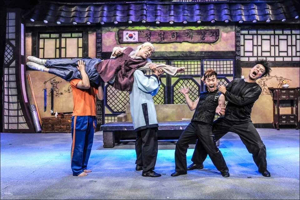 Comic Martial Arts Performance Jump Admission Ticket