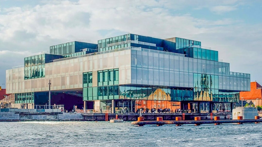 The Blox building by the waterfront in Copenhagen, Denmark.