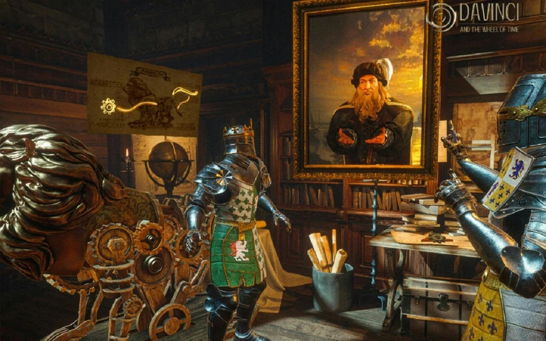 DaVinci and The Wheel of Time: A Cinematic Walkthrough VR Experience Image 7
