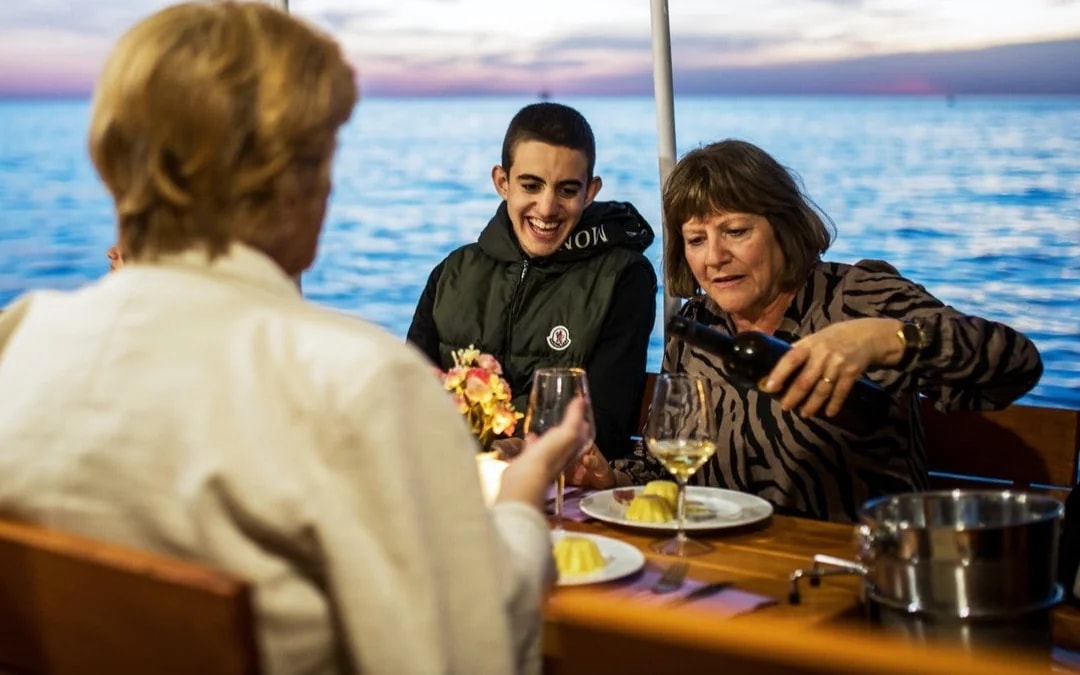 Dinner Cruise in Front of Dubrovnik City Walls at Sunset Image 7