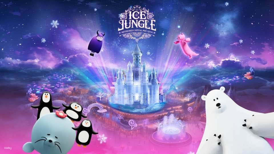 [Discount 20% OFF] Ice Jungle Phu Quoc Admission Ticket | Digital Theme Park and Light Show in Phu Quoc | Vietnam