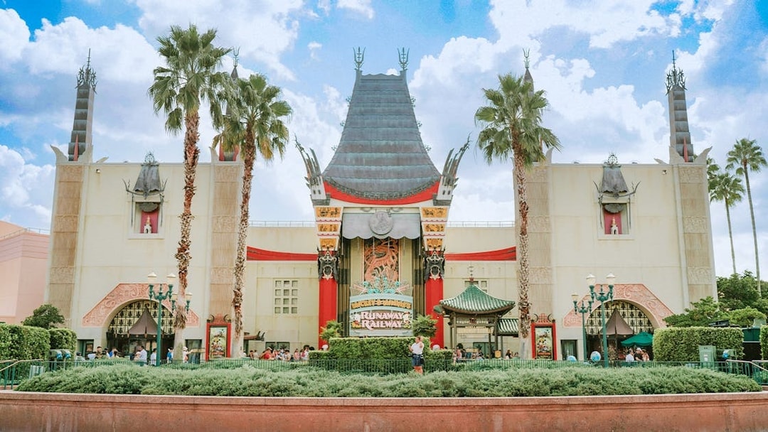 Runaway Railway entrance at Disney's Hollywood Studios, Orlando.