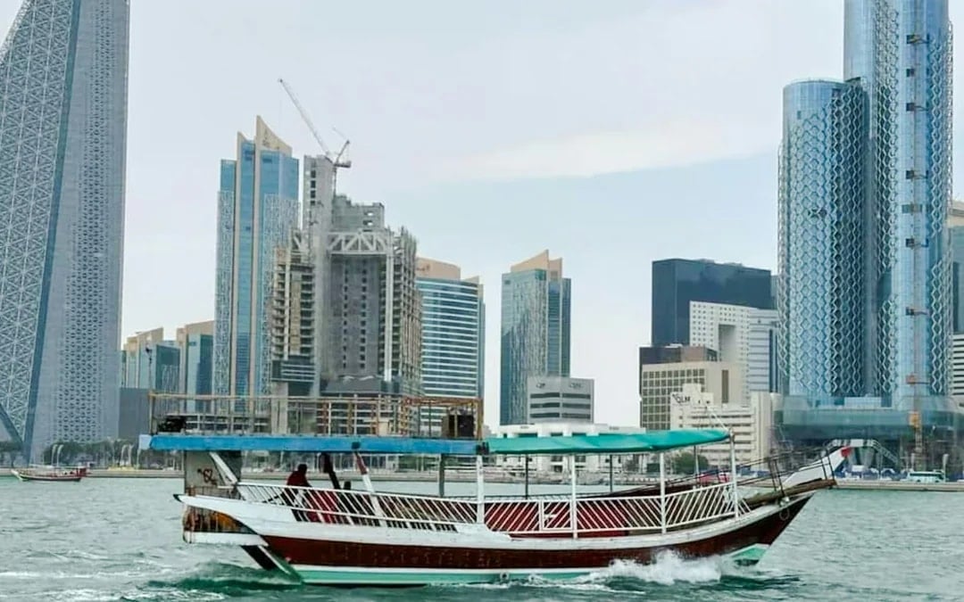 Doha Private City Highlights Tour with Dhow Boat Cruise