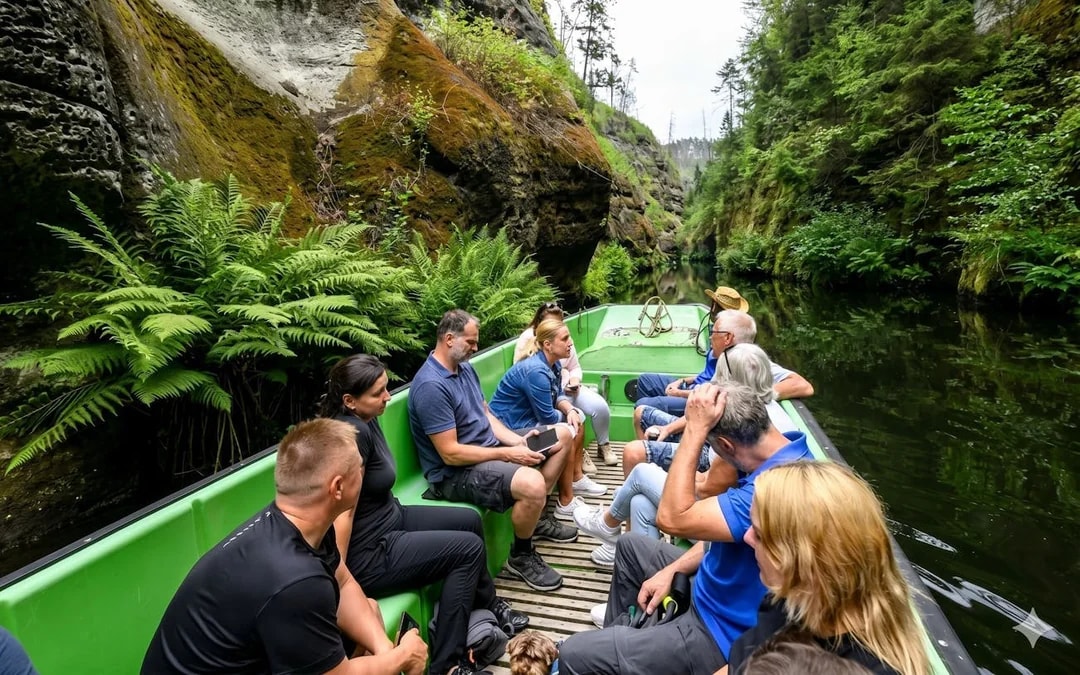 Dresden Day Tour: Bastei Bridge, Riverboat Gorge Ride & Tisa Narnia Rocks Image 8