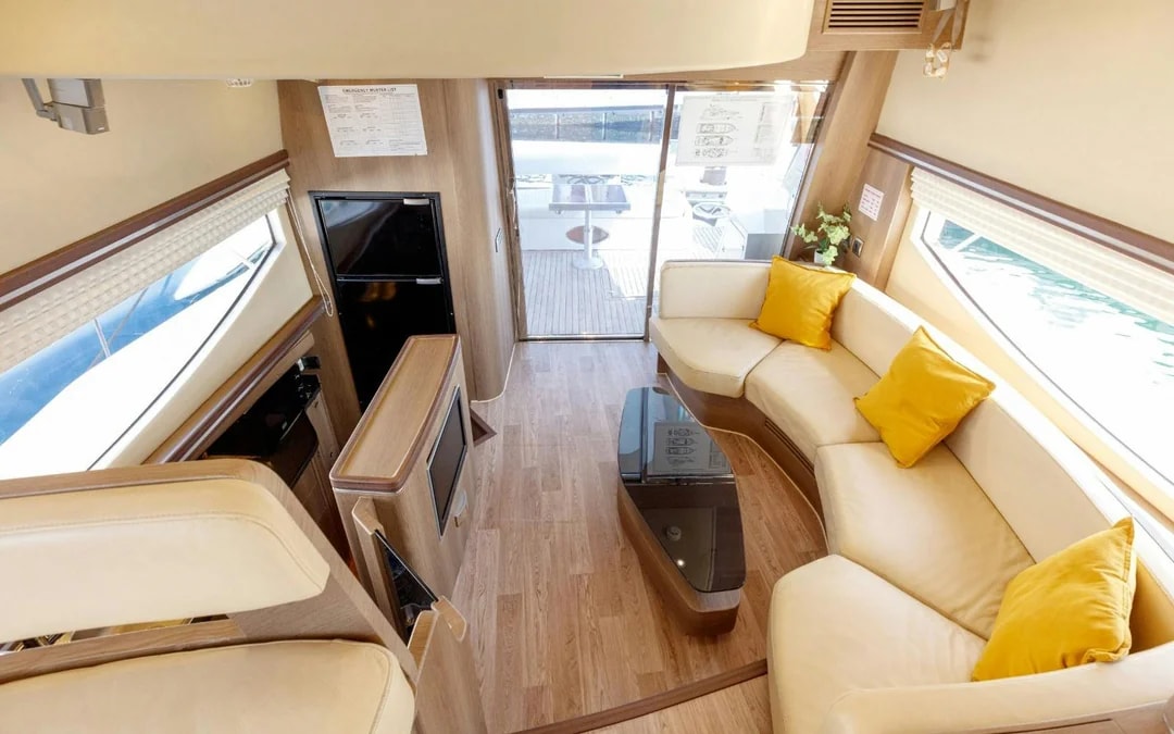 Party at Sea: Luxury Private Yacht Rental from Dubai Harbour Image 6